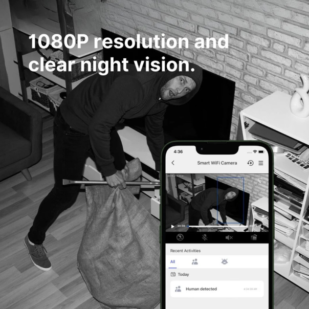 AI kamera pan/tilt Chuango PT-300Q - 616779