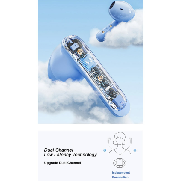 Bluetooth slušalice AirPhones Awei T85 ENC bele - 607760