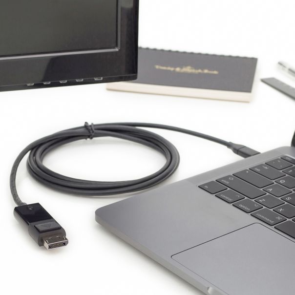 DIGITUS Kabl USB Type-C na Display Port AK-300333-020-S, 2m - AK-300333-020-S