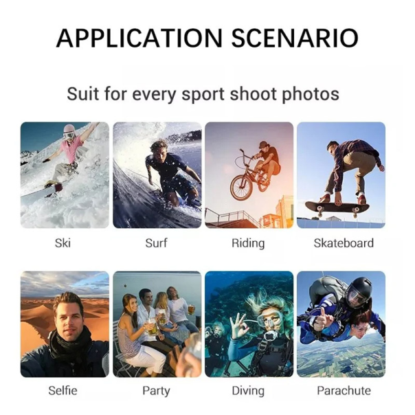Akciona kamera GoPlus CamPro 4K Sports crna - 605922