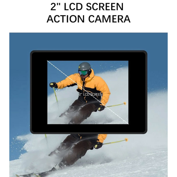 Akciona kamera GoPlus CamPro 4K Sports crna - 605922