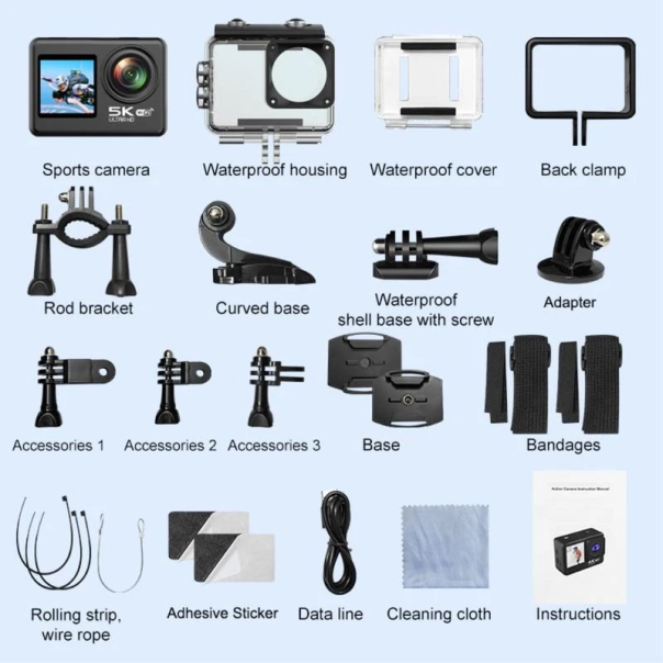 Akciona kamera 5K - 617733