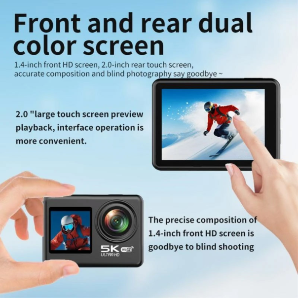 Akciona kamera 5K - 617733