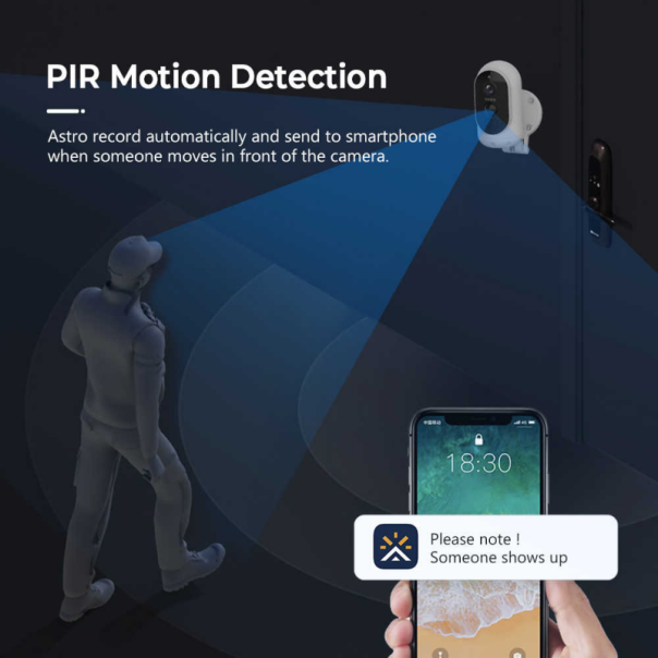 Akciona kamera Astro Solar panel - 91045