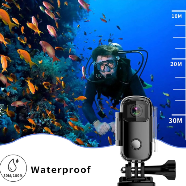Akciona kamera SJCAM C100 Plus crna - 605920