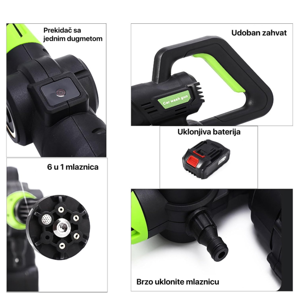 AKU Perac pod pritiskom HQ crno zeleni - 216169-1