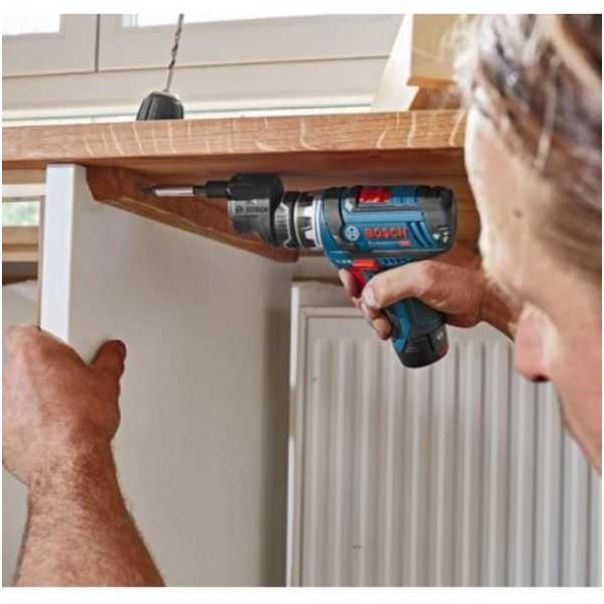 BOSCH Akumulatorska bušilica / odvrtač GSR 12V-15 FC bez nastavaka, 2x2.0Ah - 06019F6005