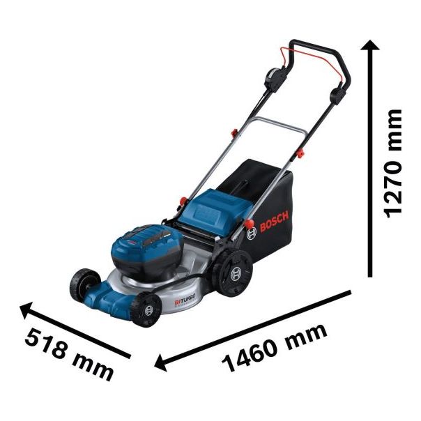 BOSCH Aku kosilica za travu GRA 18V2-46 - bez punjača i baterije - 06008C8000