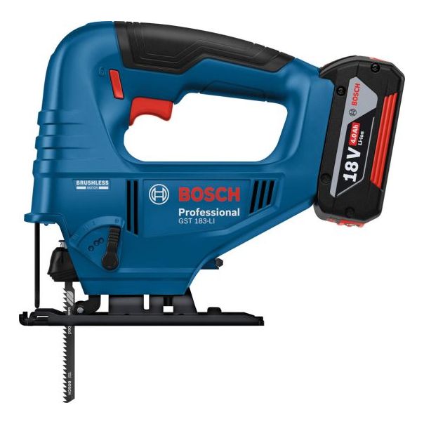 BOSCH Aku ubodna testera GST 183-Li 1x4,0 Ah u koferu 06015B7022 - 06015B7022