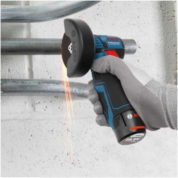 BOSCH Aku ugaona brusilica GWS 12V-76, SOLO u kartonskoj kutiji sa reznim/brusnim pločama - 06019F2000