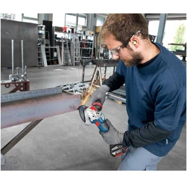 BOSCH Akumulatorska ugaona brusilica GWX 18V-10 SC Solo, 125mm, X-LOCK, L-Boxx - 06017B0400