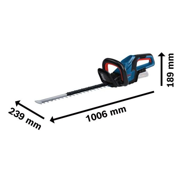 BOSCH Aku makaze za živu ogradu GHE 18V-50 - bez punjača i baterije - 06008C9500