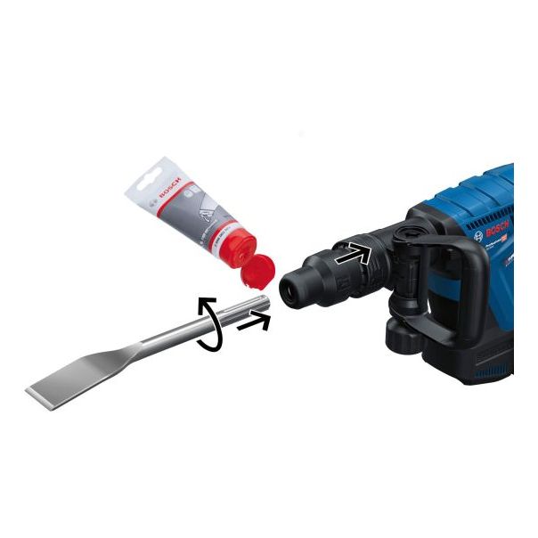 BOSCH Aku elektro-pneumatski čekić GSH 18V-5 Solo - bez baterije i punjača u XL-Boxx - 0611918200