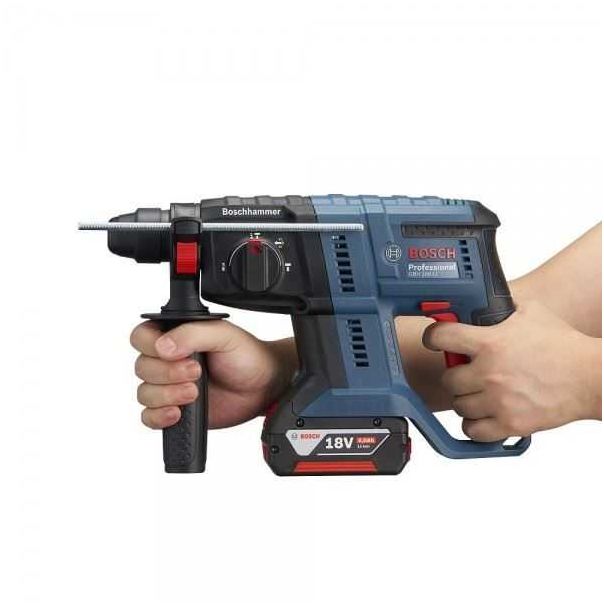 BOSCH Akumulatorski elektro-pneumatski čekić - bušilica GBH 180-LI , 2x4.0Ah, 0611911121 - 0611911121
