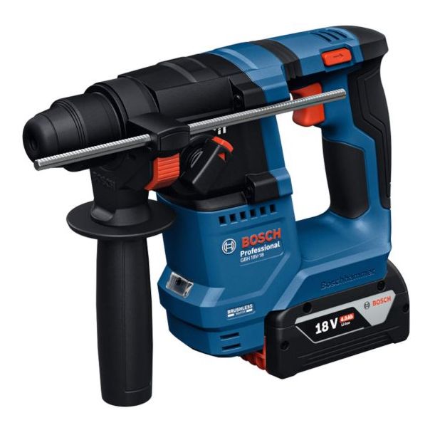 BOSCH Aku elektro-pneumatski čekić/bušilica GBH 18V-18, 2x4,0Ah + punjač 0611927002 - 0611927002