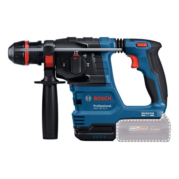 BOSCH Aku elektro-pneumatski čekić/bušilica GBH 18V-22 X Solo - bez baterije i punjača - 0611924100