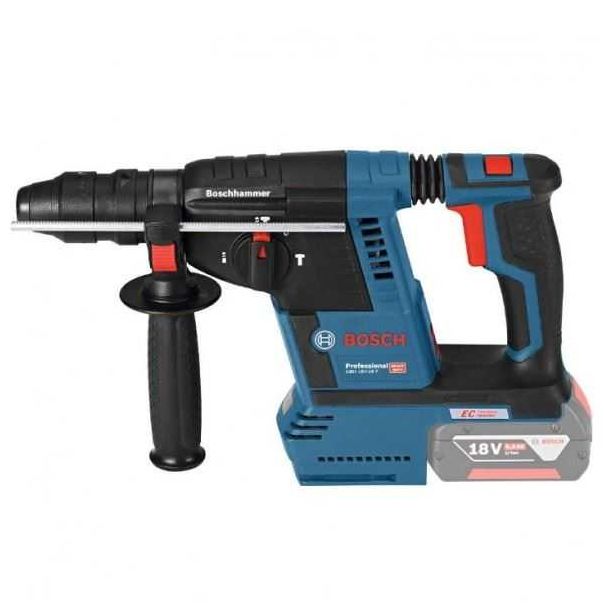 BOSCH Aku elektro-pneumatski čekić/bušilica GBH 18V-26 F Solo, bez baterija, sa dodatnim futerom - 0611910000