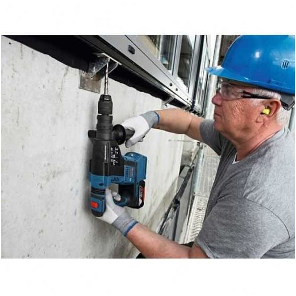 BOSCH Aku elektro-pneumatski čekić/bušilica GBH 18V-26 F Solo, bez baterija, sa dodatnim futerom - 0611910000