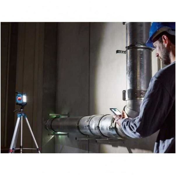 BOSCH Akumulatorski led reflektor GLI 18V-1200 C Solo, bez baterije i punjača - 0601446700