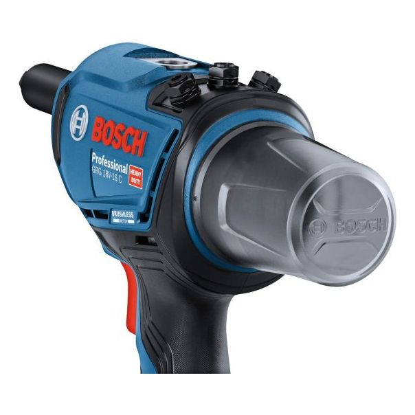 BOSCH Aku pištolj za pop nitne GRG 18V-16 C; 2 x GBA 18V 2,0 Ah + L-Boxx kofer 06019K5020 - 06019K5020