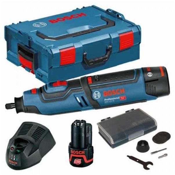 BOSCH Akumulatorski rotacioni alat GRO 12V-35 , 2x2,0Ah , u L-Boxx-u - 06019C5001