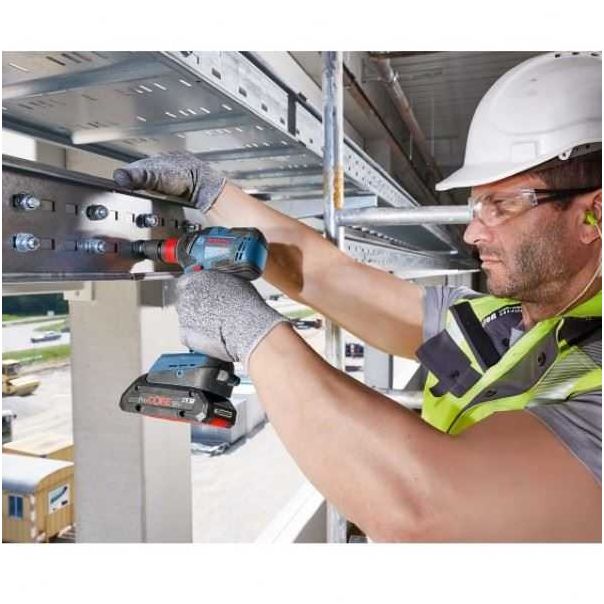 BOSCH Akumulatorski udarni odvrtač GDR 18V-200 C Solo, bez baterije i punjača - 06019G4104