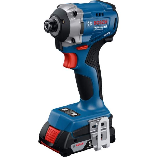 BOSCH Aku udarni odvrtač GDR 18V-215; 2x2,0Ah + punjač + kofer 06019N2022 - 06019N2022