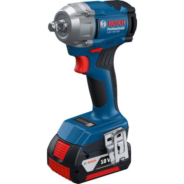 BOSCH Aku udarni odvrtač GDS 18V-350 2x4,0Ah + punjač u L-BOXX koferu 06019M5022 - 06019M5022
