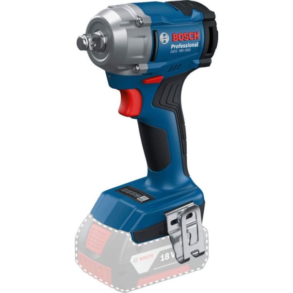 BOSCH Aku udarni odvrtač GDS 18V-350 - bez baterije i punjača + L-BOXX 06019M5000 - 06019M5000