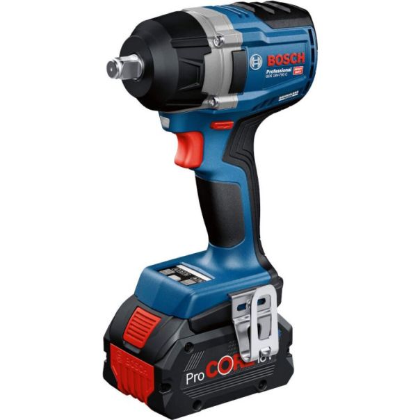 BOSCH Aku udarni odvrtač GDS 18V-750 C; 2x5,0Ah + punjač + L-BOXX 136 06019L9003 - 06019L9003
