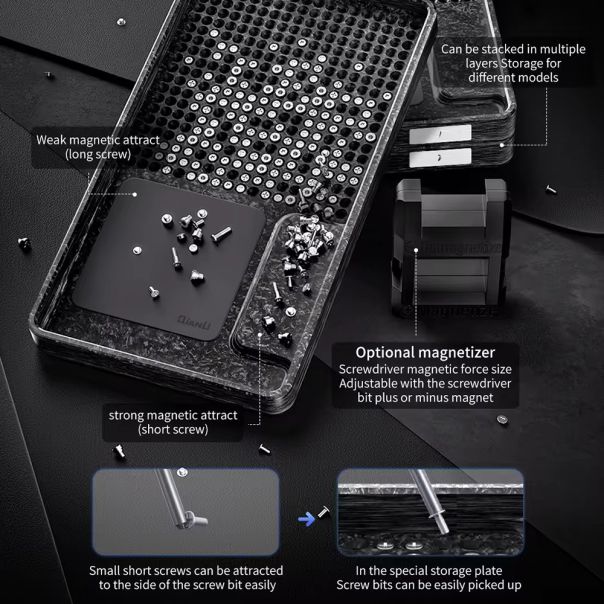 Magnetizovana kutija za odlaganje srafova - AL970