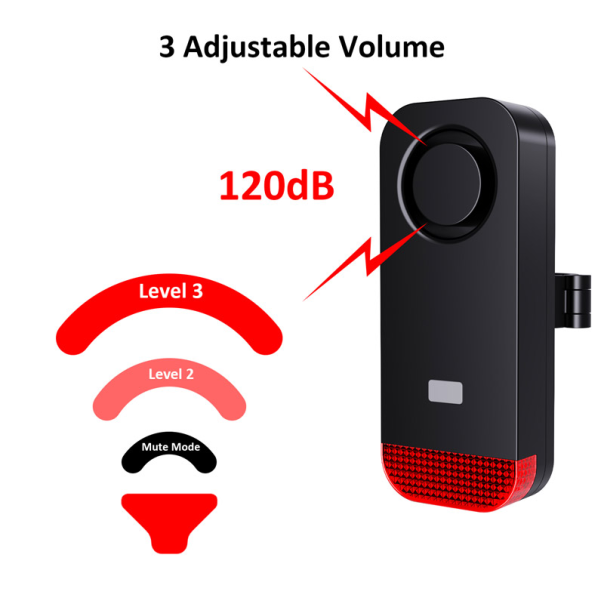 Alarm za bicikl ZD51 sa daljinskim upravljačem - 618566