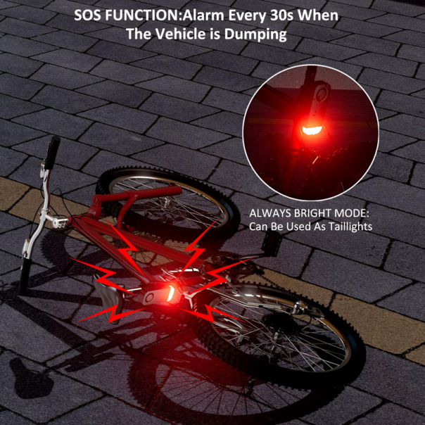 Alarm za bicikl ZD51 sa daljinskim upravljačem - 618566