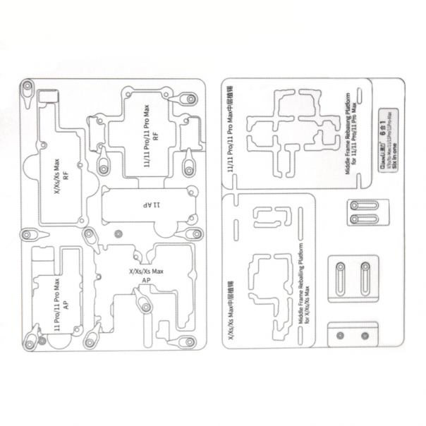 Alat Qianli fiksna platforma za popravku maticne ploce za iPhone X XS MAX 11 11 Pro/Max - 91024-1