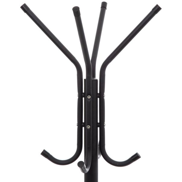 FIVE Čiviluk sa 6 kuka metal 54,5x45,5x176cm, crna - 105490-1-1