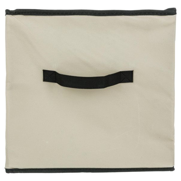 FIVE Kutija za odlaganje sa ručkom 31x31x31cm, bež - 130062-1