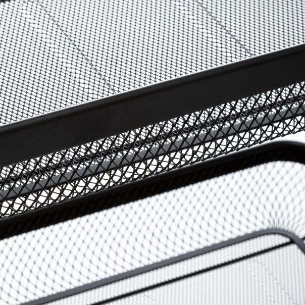 FIVE Polica sa točkićima Mayaj 46,5x26,5x79cm metal, crna - 169233-1