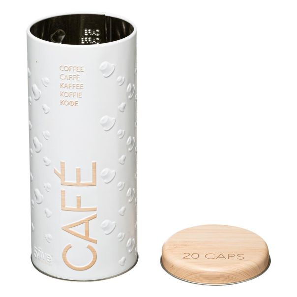 FIVE Kutija za kafu 7,5x17,5cm, bela - 169283-1