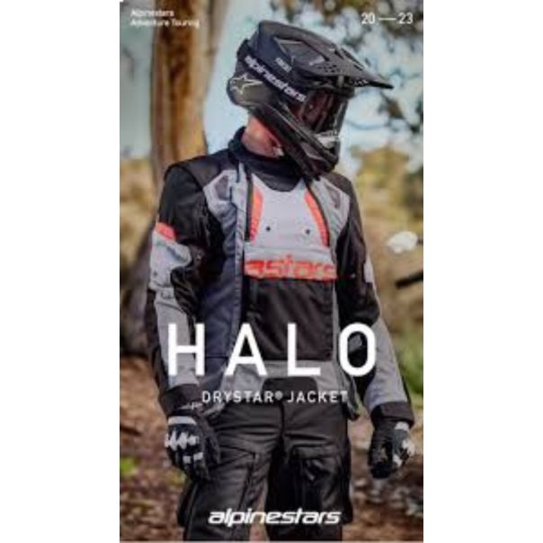 ALPINESTARS Halo drystar jakna tmn-siv/bel/siv/crn - ALP32048229049V