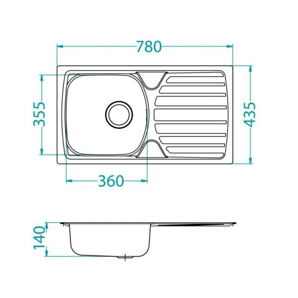 ALVEUS Sudopera Basic 170 fi 90 mat - 1136539
