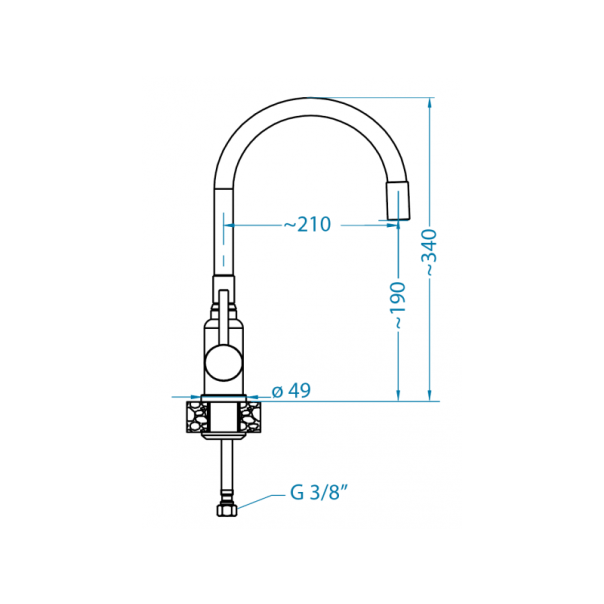 ALVEUS Slavina flexa crna CHR - 1147027