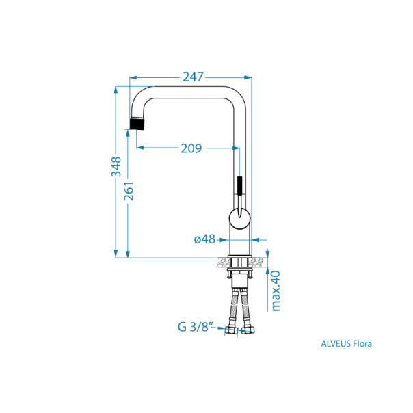 ALVEUS Slavina Flora bronza monarh kolekcija - 1150764