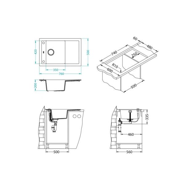 ALVEUS Sudopera Formic 30 G11 bela - 1128396
