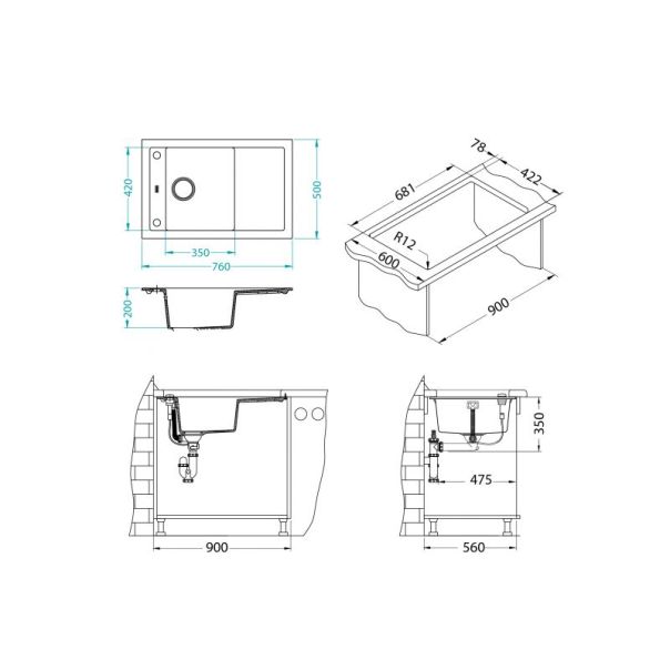 ALVEUS Sudopera Formic 30 G11 bela - 1128396
