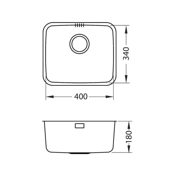 ALVEUS Sudopera Luno 20 fi 90 polu sjaj - 1128740
