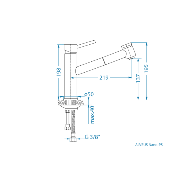 ALVEUS Slavina Nano PS CHR - 1150890