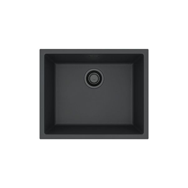 ALVEUS Sudopera Omni 30 G90 crna mat sa crnim sifonom. - 1150057