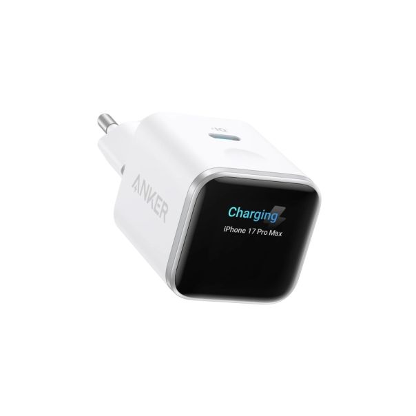 ANKER Nano kućni punjač sa ekranom 45W, Type C, bela - EP3133472