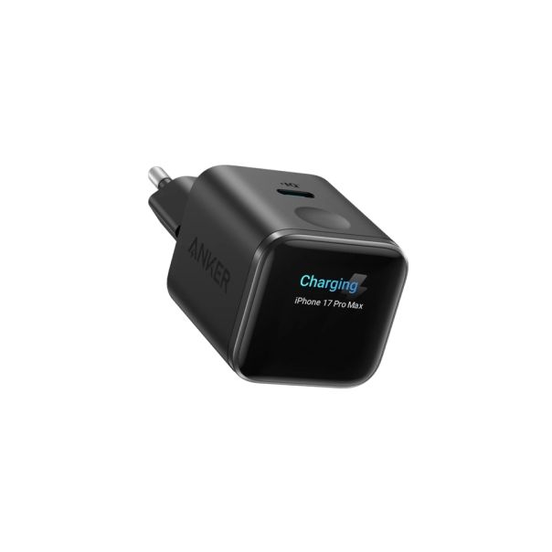 ANKER Nano kućni punjač 45W USB-C sa pametnim ekranom, crna - EP3255287