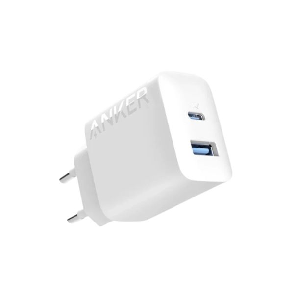 ANKER Punjač 20W Type C + Type A, bela - 1870001